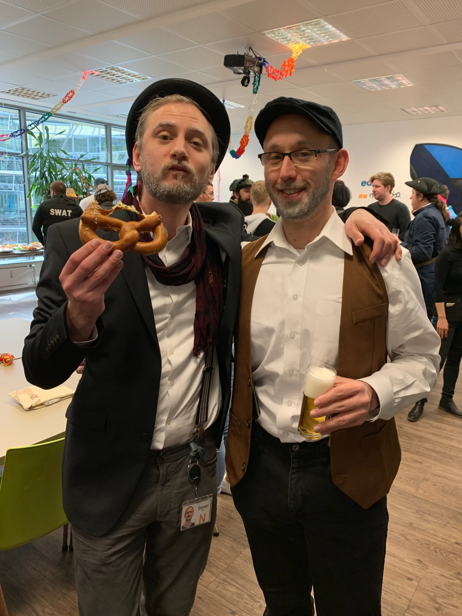 Marcel und Daniel im Karneval
