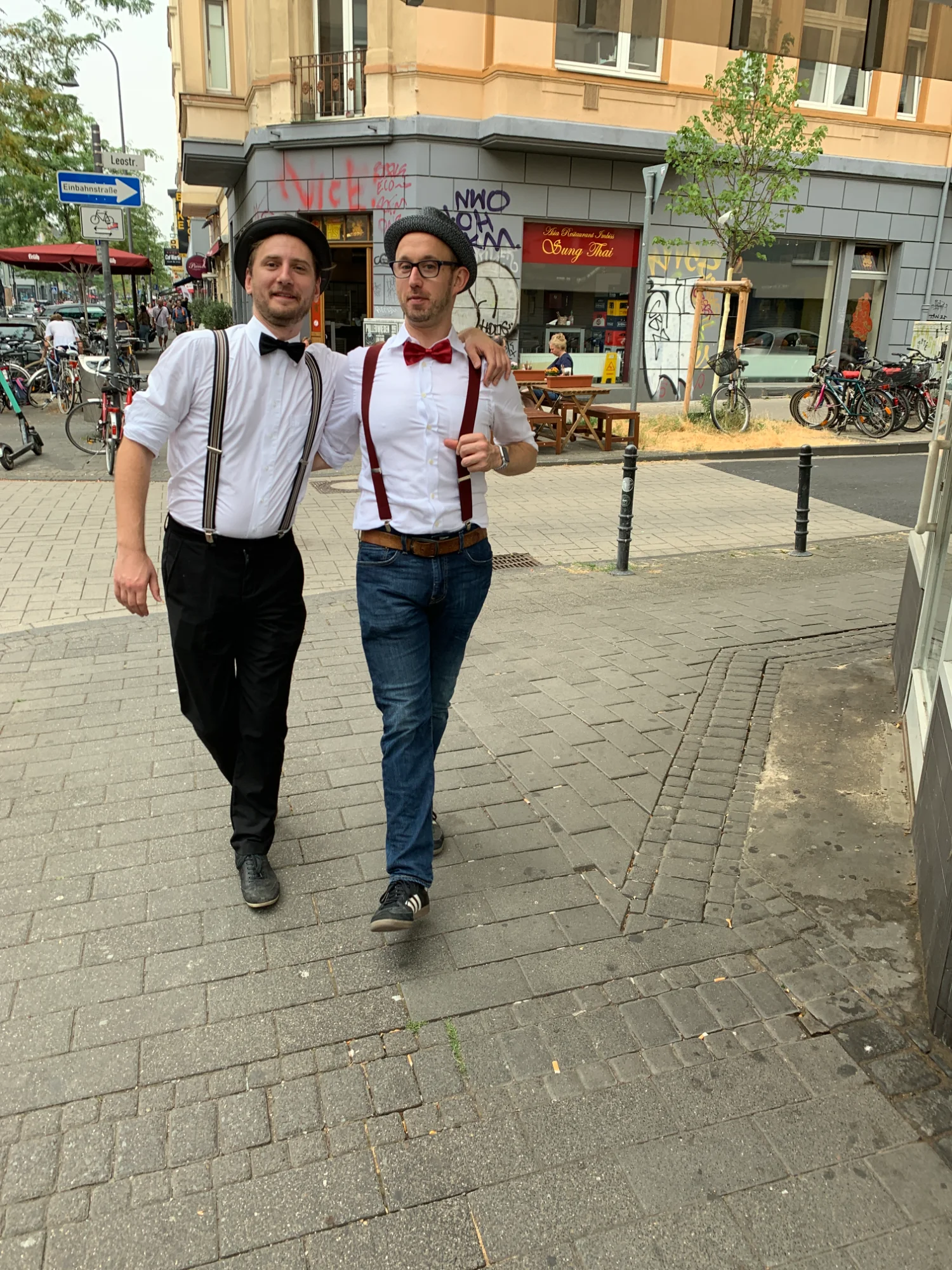 Marcel und Daniel unterwegs in Köln
